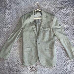 Grey suit jacket